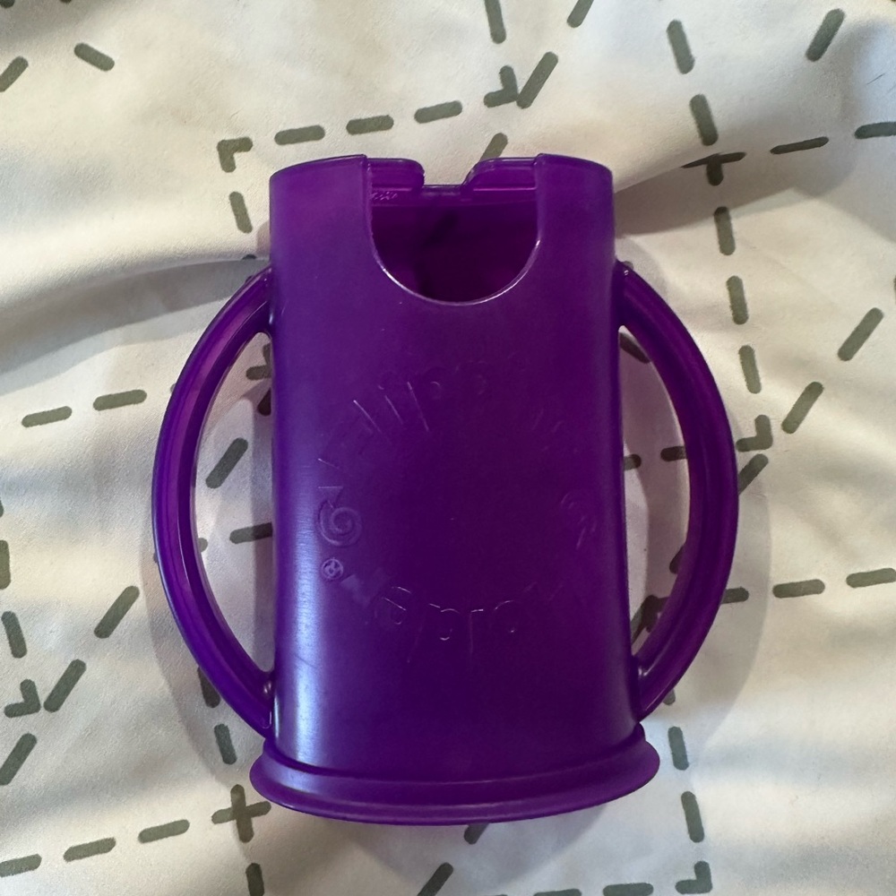Purple Yogurt Pouch Holder